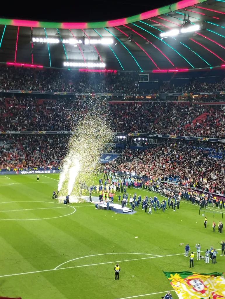 München - Allianz Arena - Finale der UEFA Nations League