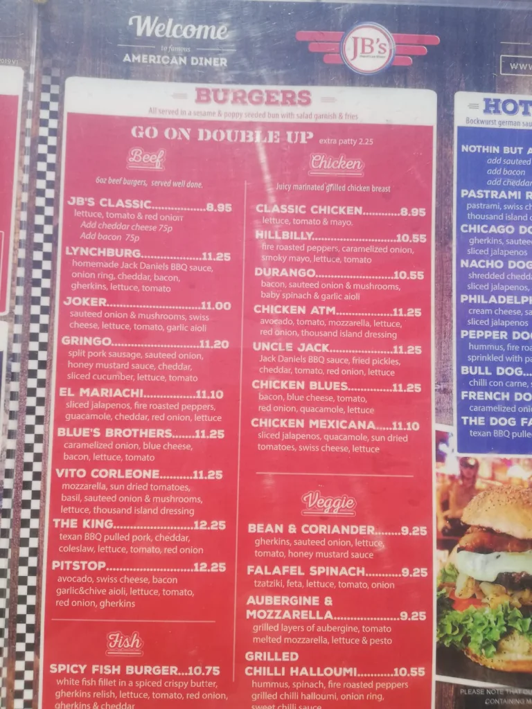 Brighton - JB's American Diner