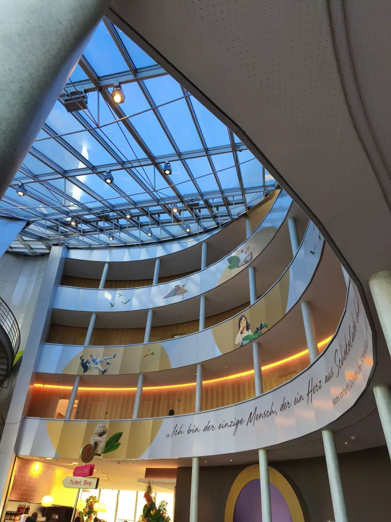 Empfangsbereich im Schokoladenmuseum Köln