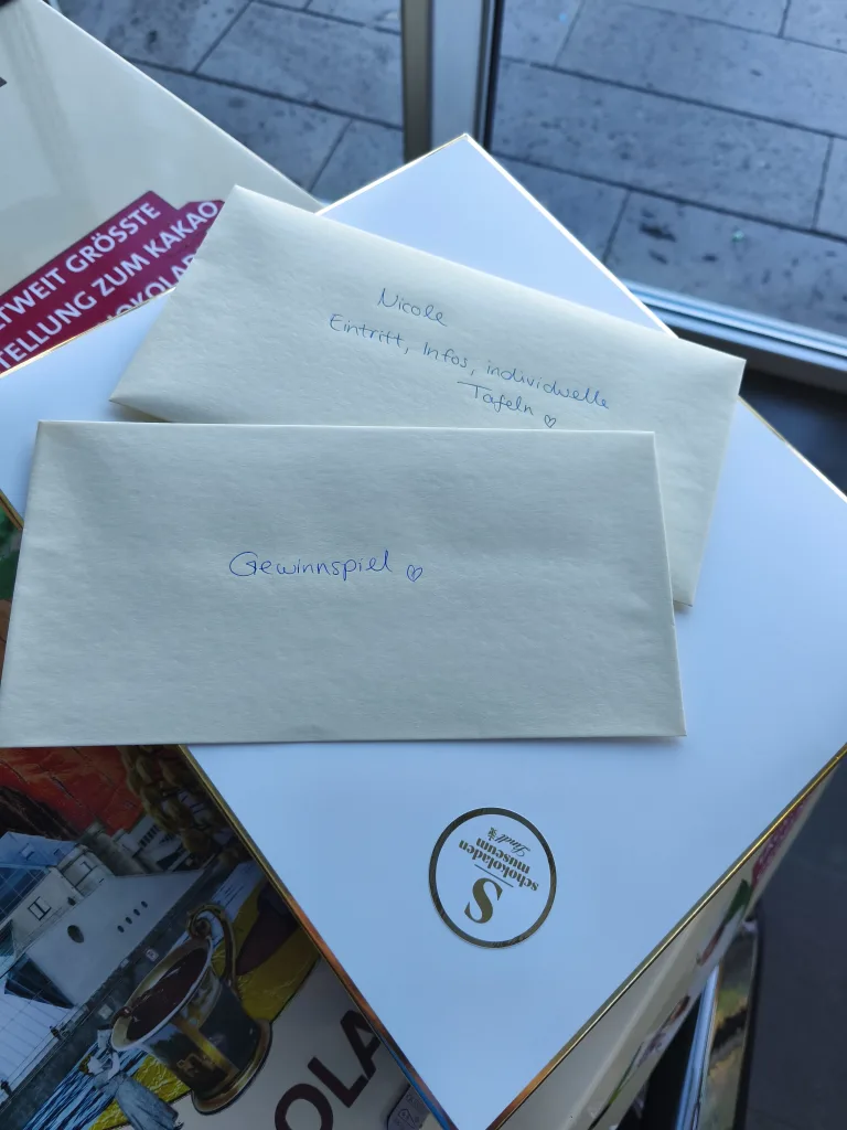 Begrüßung und süße Überraschungen beim Besuch im Schokoladenmuseum Köln